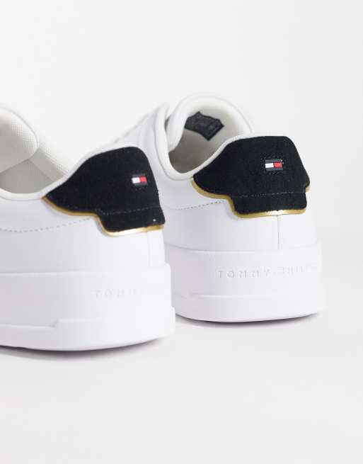 Tommy Hilfiger – Court – Hochwertige Sneaker aus echtem Leder in Weiß, 5 von 5