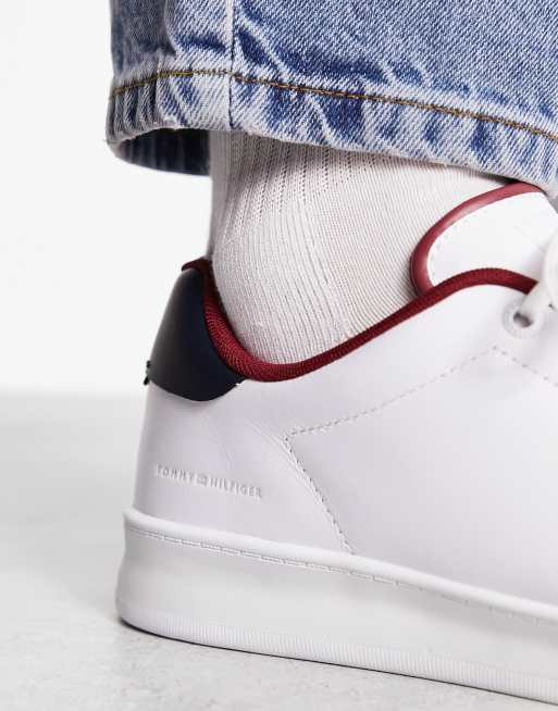 Tommy hilfiger cheap white high tops