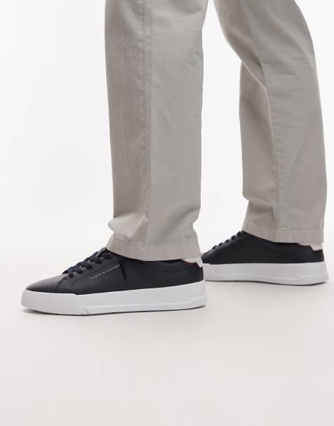 Tommy Hilfiger court sneakers in navy - view 1
