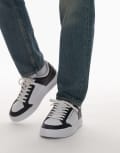 [Tommy Hilfiger] Tommy Hilfiger court sneakers in white and navy 41 White / desert sky
