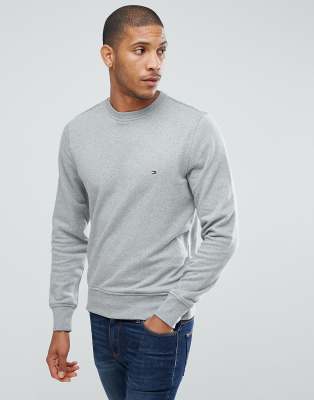 tommy hilfiger grey crew neck