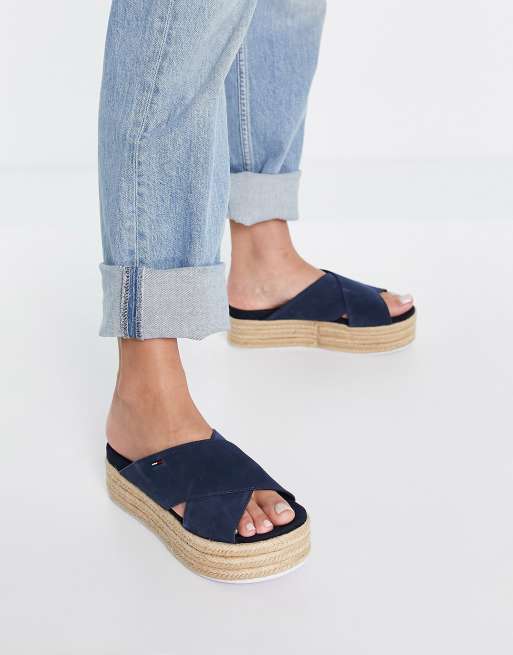 Tommy hilfiger discount criss cross sandals