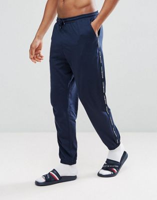 tommy hilfiger retro taping joggers