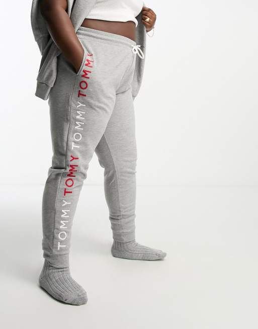 Tommy Hilfiger Curve - Pantalon de jogging confort - Gris moyen chiné, 2 de 4