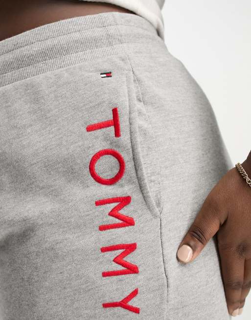 Tommy Hilfiger Curve - Pantalon de jogging confort - Gris moyen chiné, 4 de 4