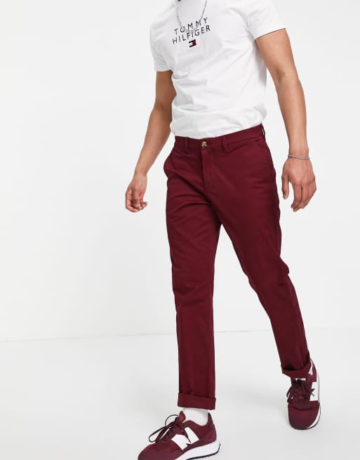 Tommy hilfiger store red chinos