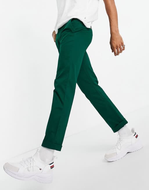 Tommy hilfiger best sale green chinos