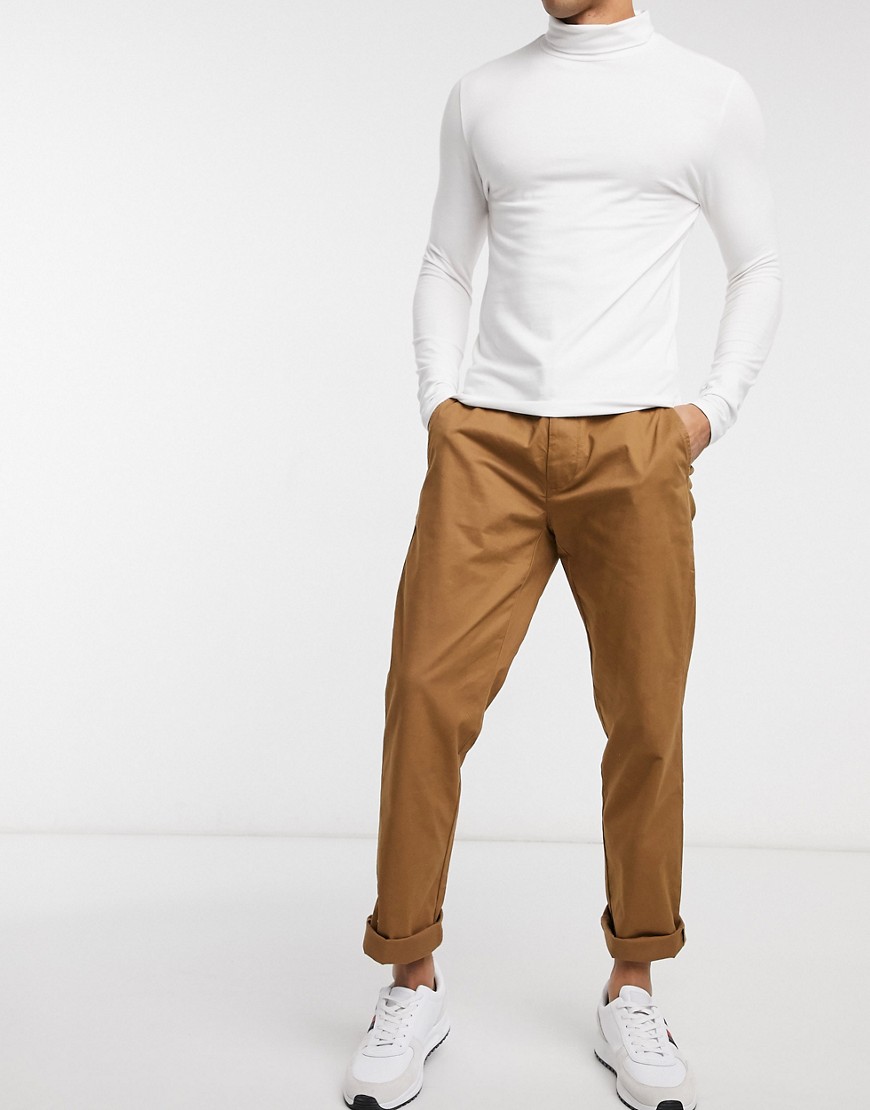 Tommy Hilfiger Custom Fit Chinos-brown