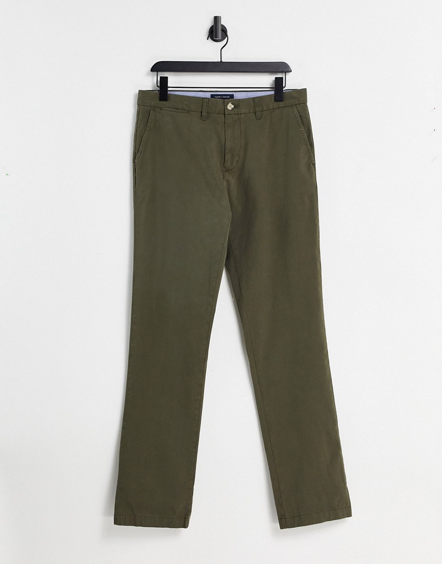 Tommy Hilfiger custom tailored stretch pants-Green