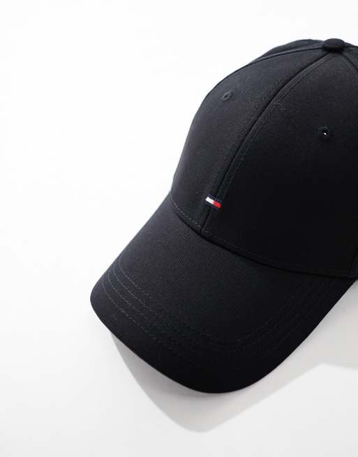 Tommy Hilfiger – Czarna czapka baseballowa z flagą, 2 z 4