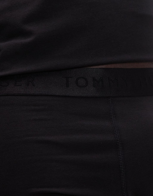 Tommy Hilfiger – Czarny komplet: T-shirt i bokserki, 5 z 5