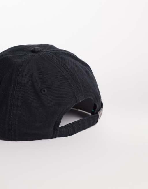 Tommy Hilfiger – Czarny szalik z napisem z logo, 2 z 3