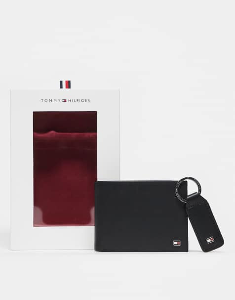 Tommy Hilfiger – Czarny zestaw podarunkowy: portfel i brelok do kluczy - view 1