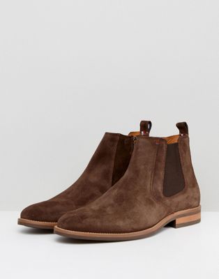 tommy hilfiger classic suede chelsea boots