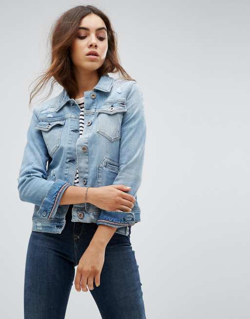 Destroyed Workwear Denim Jacket - Ready to Wear