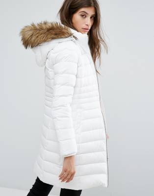 tommy hilfiger sustainable padded down jacket