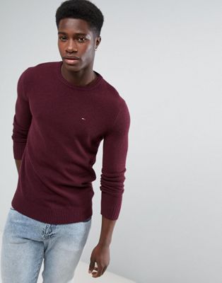 tommy hilfiger maroon sweater