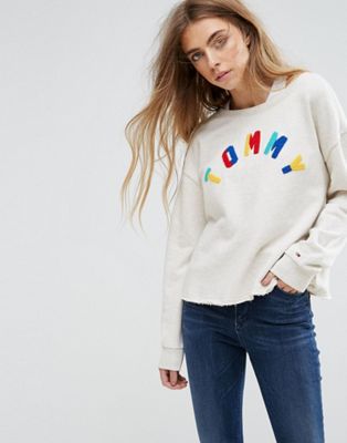 tommy hilfiger multicolor sweatshirt