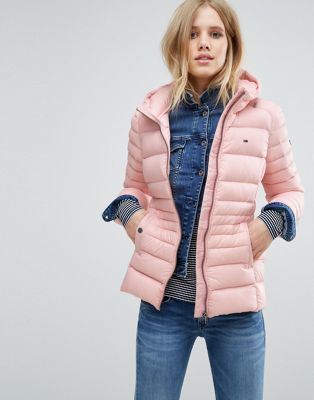tommy hilfiger jacket womens pink
