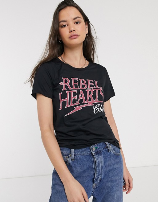 Tommy Hilfiger Denim Rebel Hearts T-Shirt