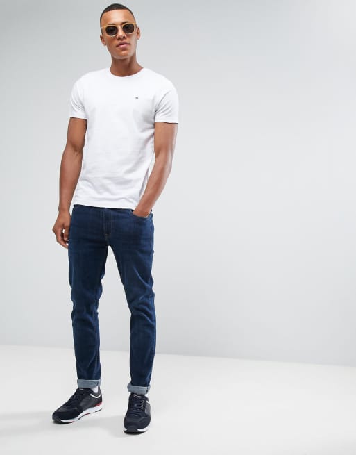 Tommy hilfiger cheap denim white shirt