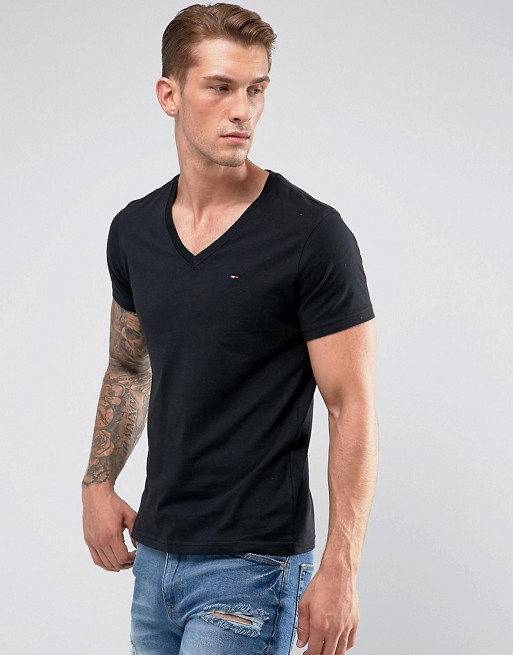 Tommy Jeans | Tommy Hilfiger denim t-shirt with v-neck