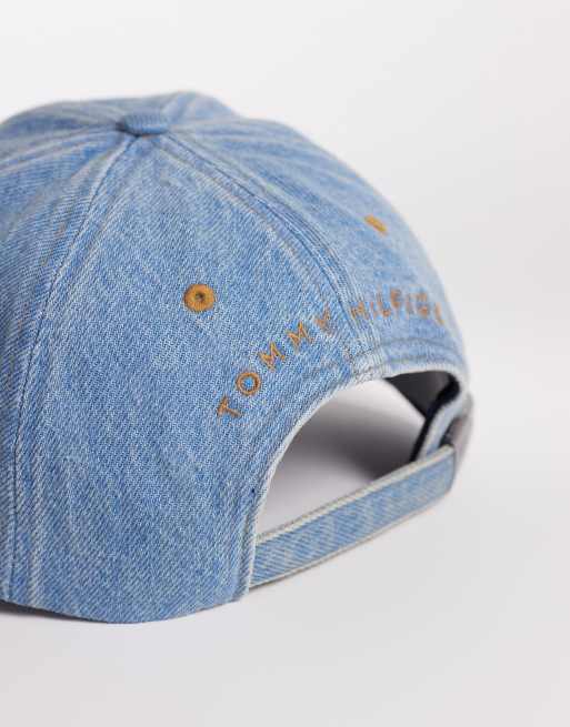 Tommy Hilfiger - Denimblå kasket med flaglogo, 2 af 3