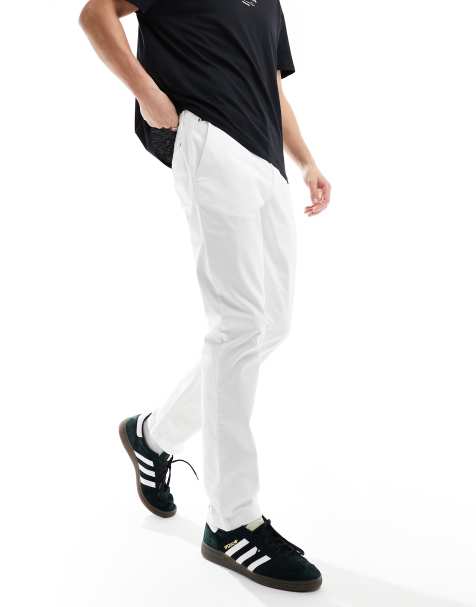 Tommy Hilfiger Denton 1985 cotton chinos in white - view 1
