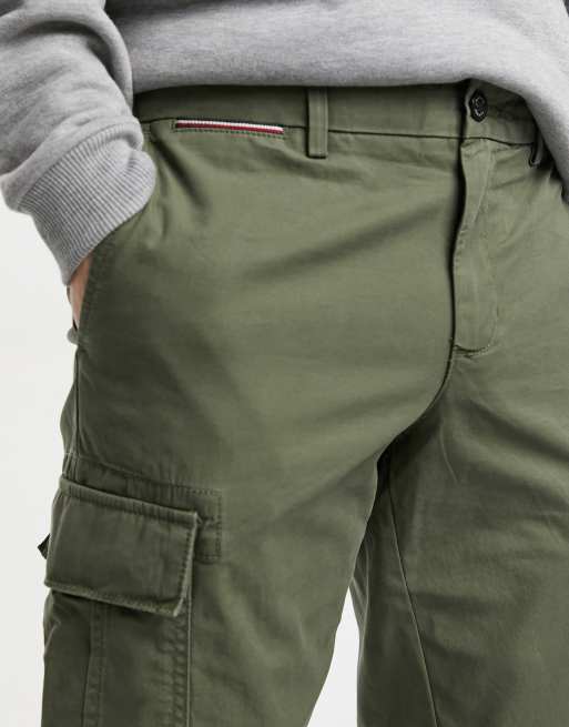 Tommy hilfiger best sale green cargo pants