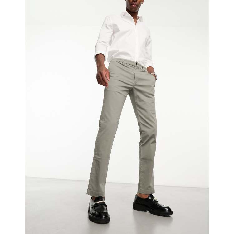 Tommy hilfiger grey store chinos