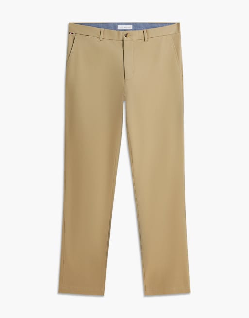 Tommy Hilfiger Denton chino slim droit en sergé kaki western, 5 de 6