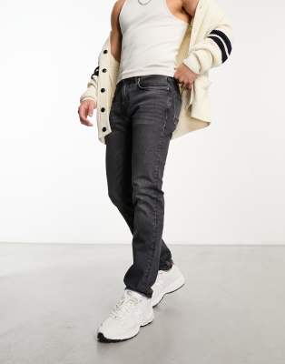 Tommy Hilfiger straight denton straight leg chinos in grey - ASOS Price Checker