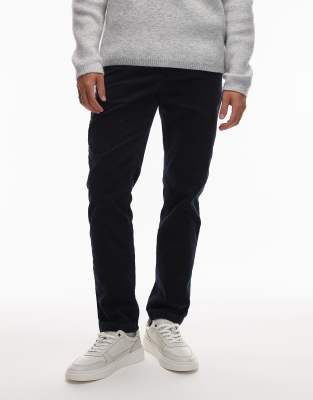 Tommy Hilfiger denton corduroy chino trousers in navy