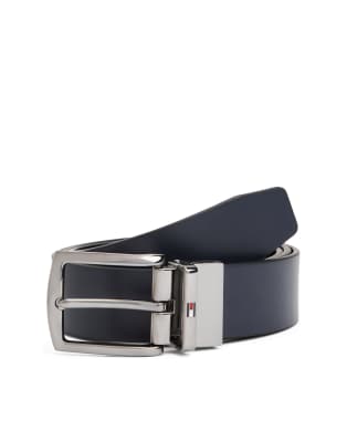 Tommy Hilfiger – Denton – Czarny skórzany pasek - view 1