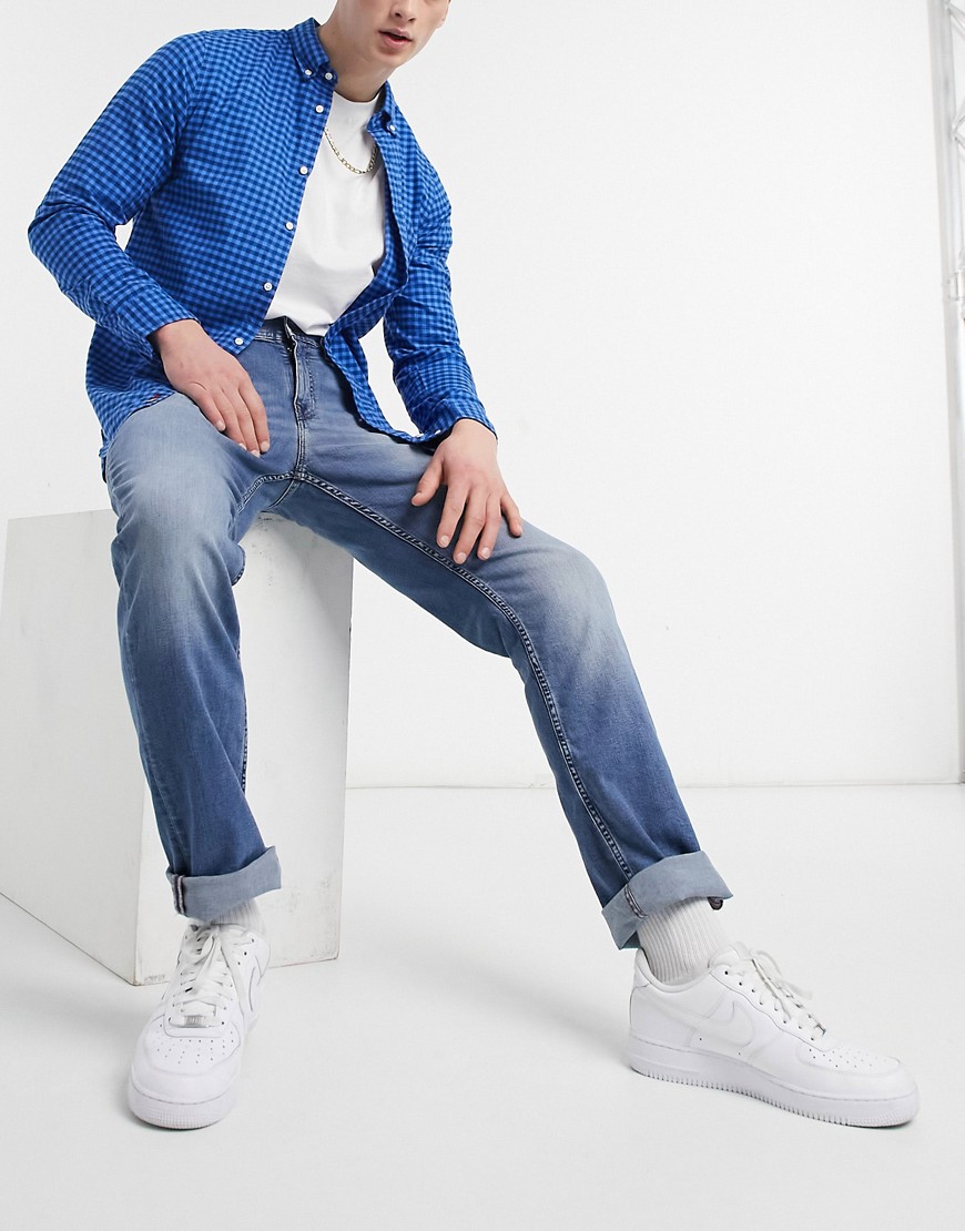 Tommy Hilfiger denton flex satin jeans-Blue