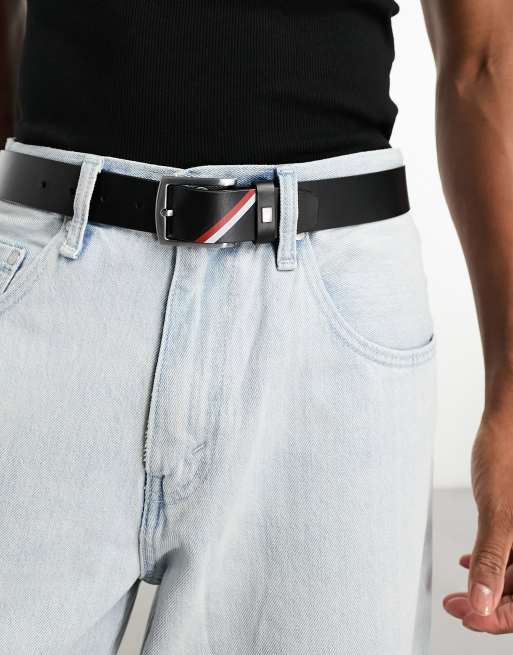 Tommy Hilfiger – Denton – Gürtel in Schwarz