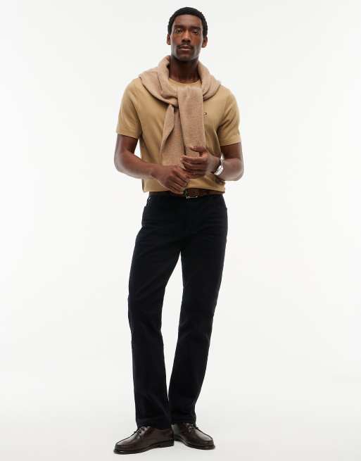 Tommy Hilfiger Denton jean slim droit noir en noir, 2 de 7