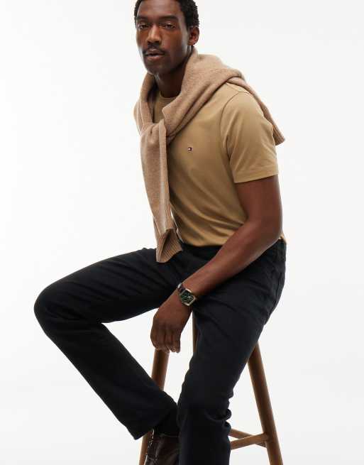 Tommy Hilfiger Denton jean slim droit noir en noir, 5 de 7