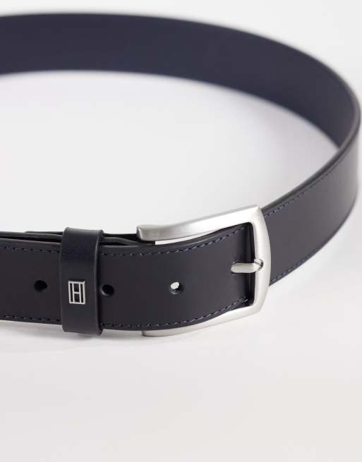 Tommy Hilfiger - Denton - Premium leren riem in marineblauw, 2 van 3