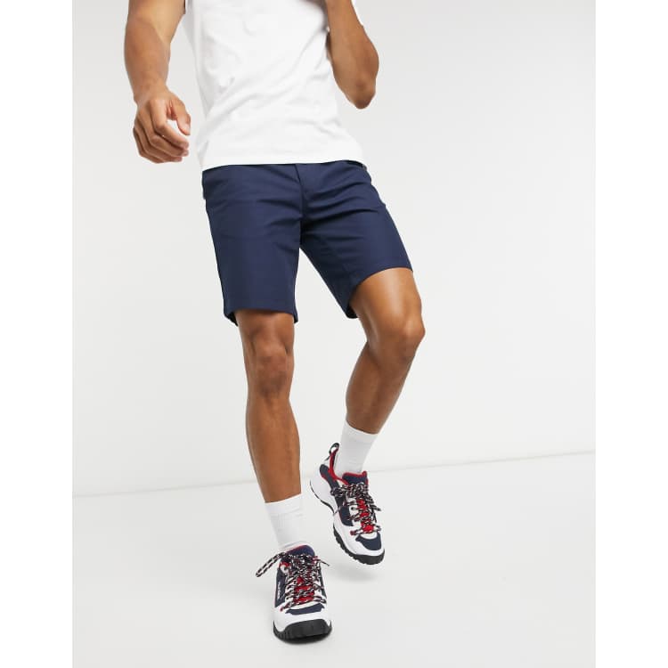 Tommy Hilfiger denton short with corp logo stripe in navy ASOS