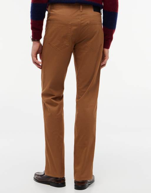 Tommy Hilfiger Denton Slim-Fit-Chinos mit geradem Bein in Lohbraun, 4 von 6