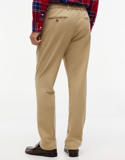 Tommy Hilfiger Denton slim straight leg tech chinos in western khaki, 4 of 7