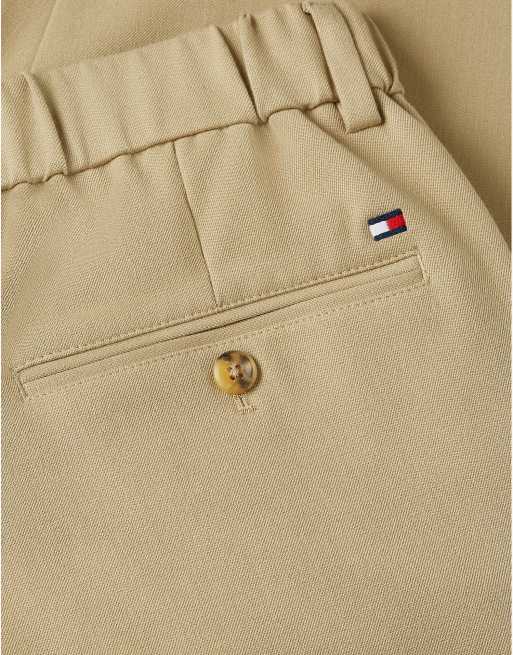 Tommy Hilfiger Denton slim straight leg tech chinos in western khaki, 6 of 7