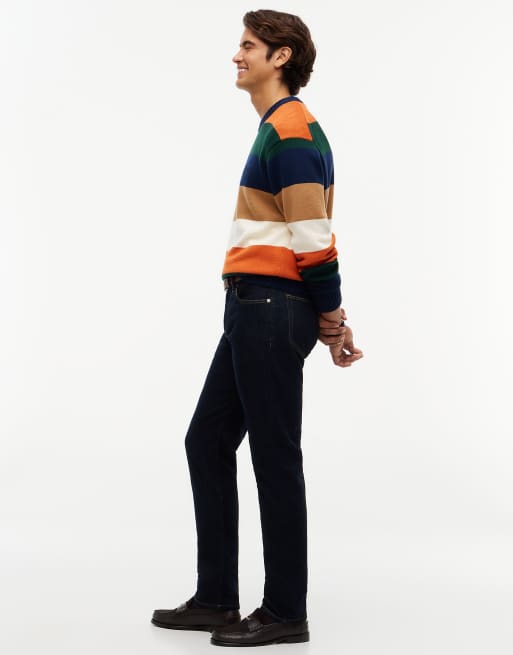 Tommy Hilfiger Denton slim straight lyocell blend jeans in theo indigo, 3 of 7