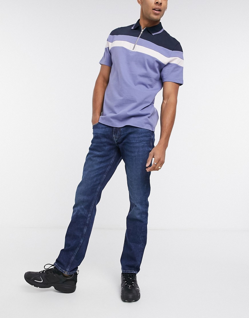 Tommy Hilfiger - Denton - Straight-fit jeans-Blauw