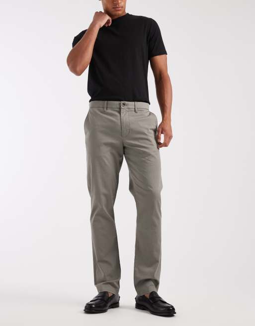 Tommy Hilfiger Denton structured chino pants in grey, 2 of 5