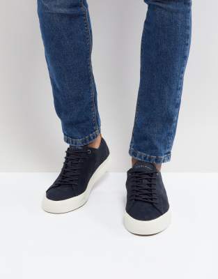 tommy hilfiger suede sneaker