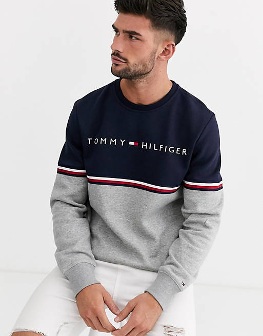 Tommy Hilfiger dougless sweatshirt in NAVY | ASOS