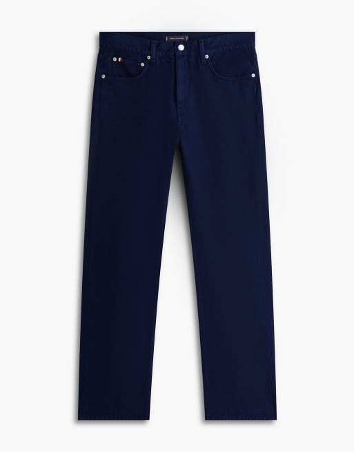 Tommy Hilfiger – Dover – Jeans in verwaschenem Dunkelblau mit regulärem, geradem Schnitt, 6 von 6