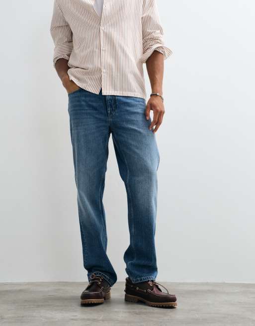 Tommy Hilfiger Dover Straight Jeans in Mittelblau, 5 von 6